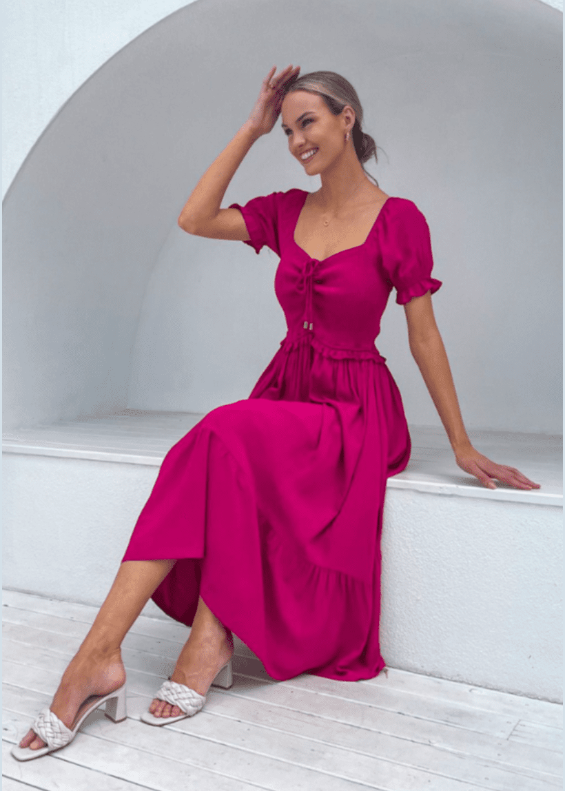 Addalyn Midi Dress - Womens Dresses - Sale – Rose Tide